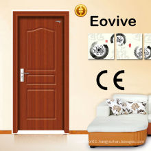 beautiful picture design wooden interior bathroom PVC doors price